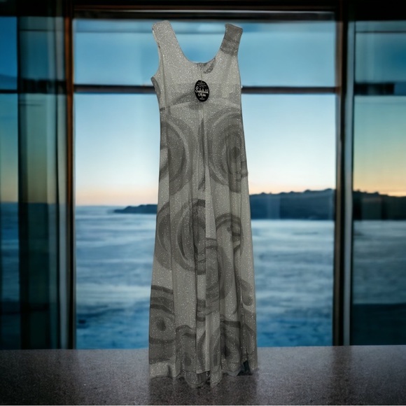 NWT 1960s Sophisticated Miss by Solo made in San Francisco sparkling dress SZ7/8 - Picture 2 of 12